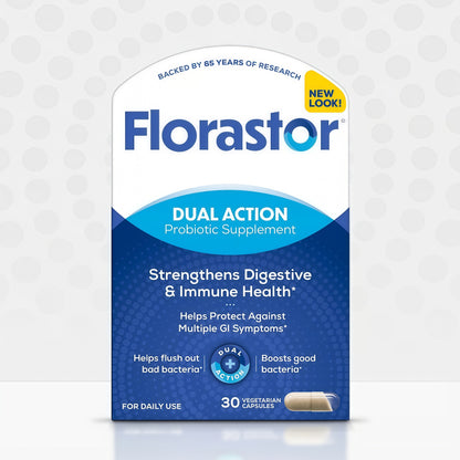 Florastor® Dual Action Probiotic Supplement