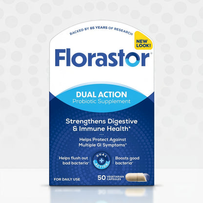 Florastor® Dual Action Probiotic Supplement
